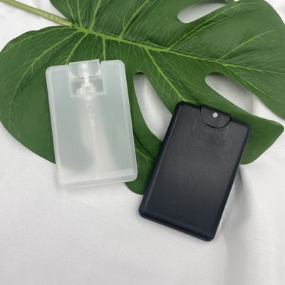 20ml Empty Plastic Spray Bottle PP Credit Card Sprayer 0.06ML/T Customized Color