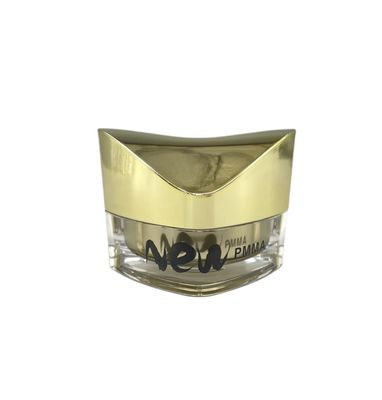 Acrylic Rhombus Shap Plastic Cosmetic Jars Packaging 30g 50g