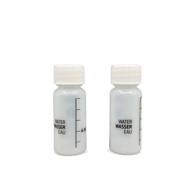 Small HDPE Plastic Bottle 10ml White Cap Customized Color One Time Use For Lotion