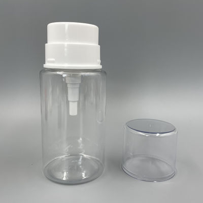 33/410 Nail Polish Remover Pump Dispensers Clear Cap NBR / PE Piston