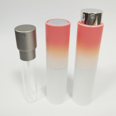 8ML Aluminum Shell Gradient Color Refill Spray And Bottle With Glass Inner Bottle