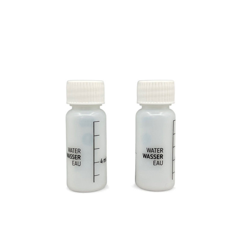 Small HDPE Plastic Bottle 10ml White Cap Customized Color One Time Use For Lotion