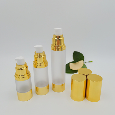 ব্যক্তিগত যত্নের জন্য উচ্চ মানের 15ml, 30ml, 50ml বিলাসবহুল স্প্রে এয়ারলেস বোতল