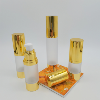 ব্যক্তিগত যত্নের জন্য উচ্চ মানের 15ml, 30ml, 50ml বিলাসবহুল স্প্রে এয়ারলেস বোতল