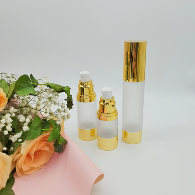 ব্যক্তিগত যত্নের জন্য উচ্চ মানের 15ml, 30ml, 50ml বিলাসবহুল স্প্রে এয়ারলেস বোতল