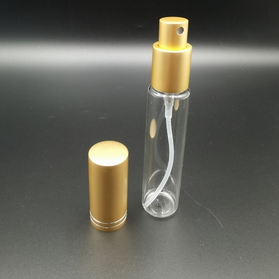 অ্যালুমিনিয়াম পারফিউম স্প্রেয়ার সহ 10ml 15ml 20ml 25ml 30ml টিউব কাচের বোতল