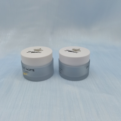 প্রসাধনী জন্য 50g গ্লাস জার ম্যাট রঙ