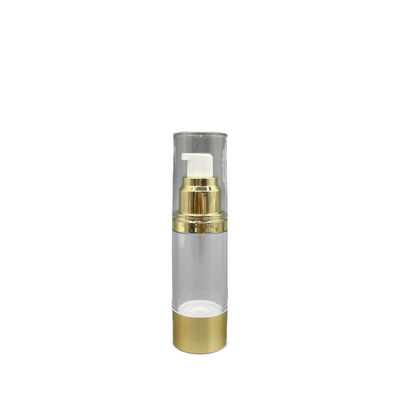 15ml, 30ml, 50ml স্কিন কেয়ার প্যাকেজিং এয়ারলেস পাম্প বোতল