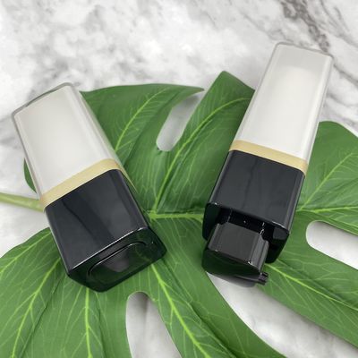 রোটারি স্কয়ার এয়ারলেস বোতল 15ml 30ml 50ml ডাবল ওয়াল সিল্ক স্ক্রীনিং ম্যাট প্যাকেজিং বোতল