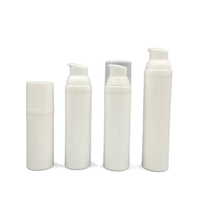 স্কিন কেয়ার কন্টেইনারের জন্য 30ml 50ml 75ml 100ml PP স্ন্যাপ এয়ারলেস বোতলে