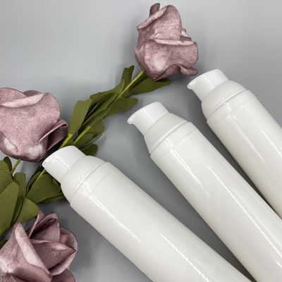 স্কিন কেয়ার কন্টেইনারের জন্য 30ml 50ml 75ml 100ml PP স্ন্যাপ এয়ারলেস বোতলে