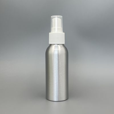 3.52oz অ্যালুমিনিয়াম প্রসাধনী পাত্রে স্প্রে ব্যাস 40mm ঘাড় 24mm বৃত্তাকার কাঁধ