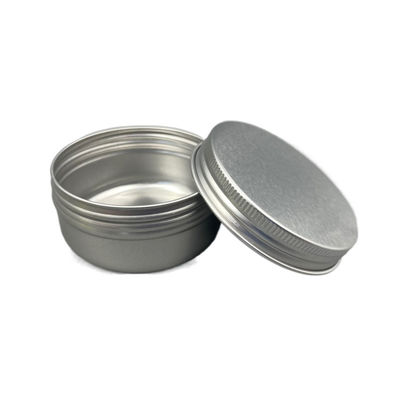 50g অ্যালুমিনিয়াম টিন জার্স 28*56mm প্রসাধনী ত্বকের যত্নের জন্য রাসায়নিক প্রতিরোধী