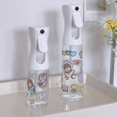 200ml 300ml 500ml সুপার ফাইন অ্যারোসল ক্রমাগত জল কুয়াশা স্প্রেয়ার সেলুন হেয়ারড্রেসিং স্প্রে বোতল