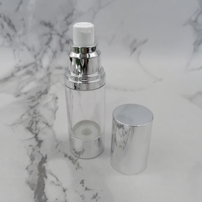 15ml, 30ml, 50ml স্কিন কেয়ার প্যাকেজিং এয়ারলেস পাম্প বোতল