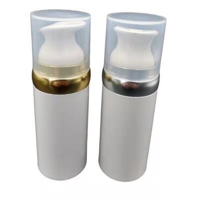 100ml ECO বন্ধুত্বপূর্ণ 2022 বোতল PP কসমেটিক সাদা বায়ুহীন বোতল