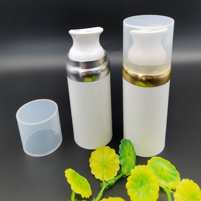 100ml ECO বন্ধুত্বপূর্ণ 2022 বোতল PP কসমেটিক সাদা বায়ুহীন বোতল