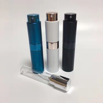 8ml অ্যালুমিনিয়াম + গ্লাস ECO ফ্রেন্ডলি রিফিল পারফিউম বোতল