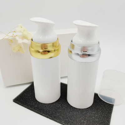 100ml ECO বন্ধুত্বপূর্ণ 2022 বোতল PP কসমেটিক সাদা বায়ুহীন বোতল