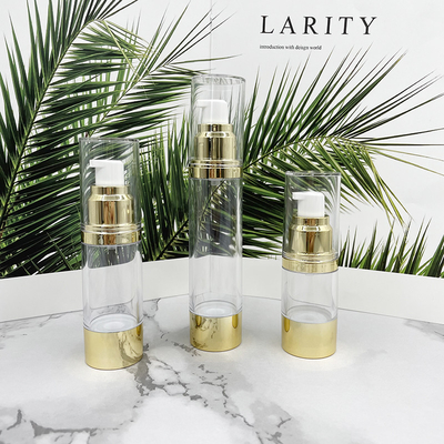 ব্যক্তিগত যত্নের জন্য উচ্চ মানের 15ml, 30ml, 50ml বিলাসবহুল স্প্রে এয়ারলেস বোতল