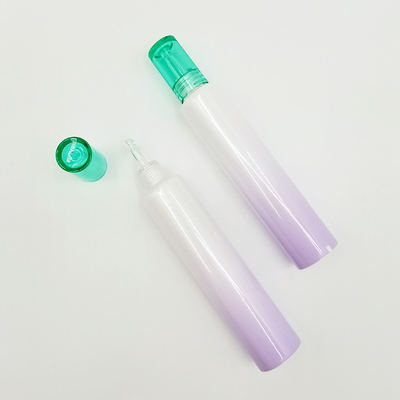 কাস্টমাইজড কালার খালি স্কুইজ টিউব 20ml 40ml ক্লিয়ার ক্যাপ ব্যাস 25mm চোখের জেলের জন্য